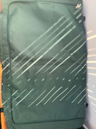 Bolso de viaje NOBUCK para traje verde/petróleo
