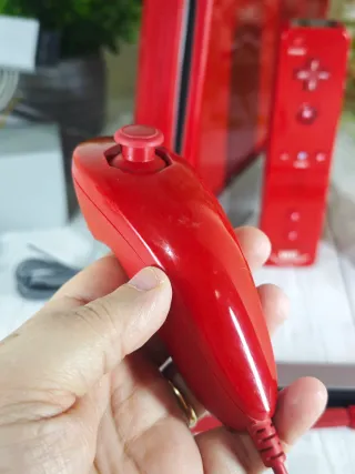 Consola Nintendo WII Roja Ed New Super Mario Bros