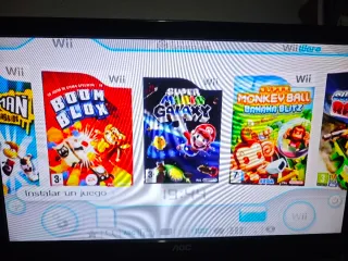 Consola Nintendo WII Roja Ed New Super Mario Bros