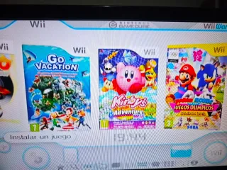 Consola Nintendo WII Roja Ed New Super Mario Bros