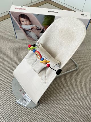 Hamaca BabyBjörn gris