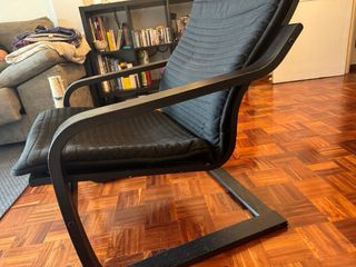 Sillón Mecedora Poäng Ikea Negro