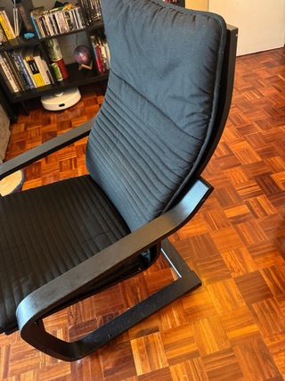 Sillón Mecedora Poäng Ikea Negro