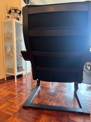 Sillón Mecedora Poäng Ikea Negro