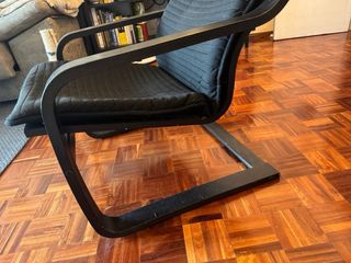 Sillón Mecedora Poäng Ikea Negro
