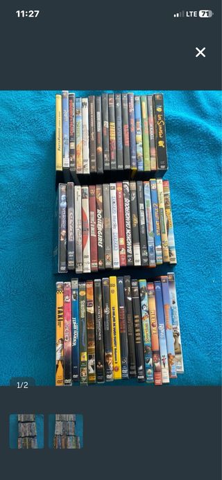 Lote de 103 Películas DVD