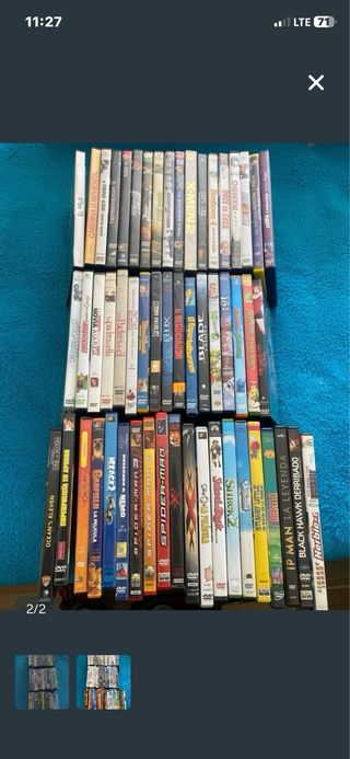 Lote de 103 Películas DVD