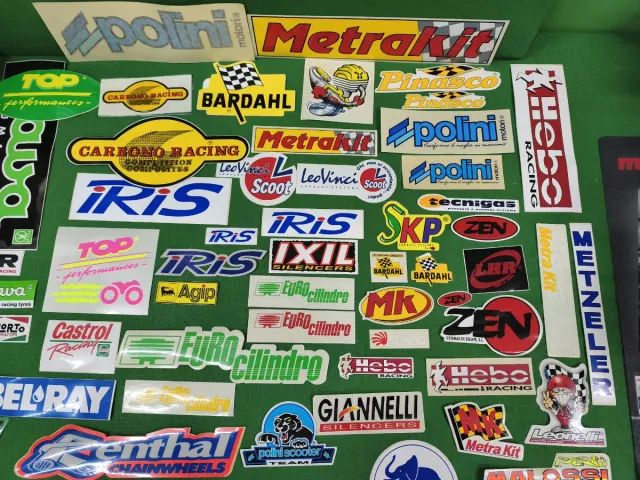 Pegatinas Clásicas de marcas.