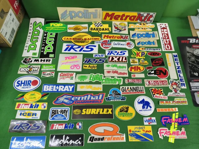 Pegatinas Clásicas de marcas.