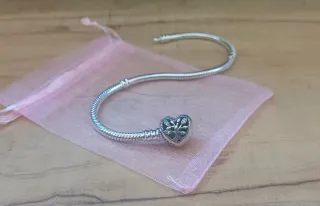 Pulsera charms | Corazón árbol de la vida Familia