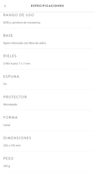 Sillín Syncros Tofino