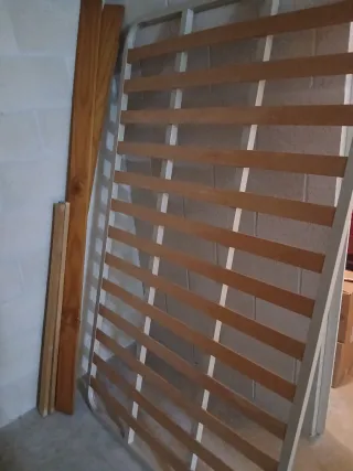 Cama de madera 105x190