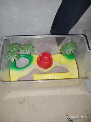 Tortuguero con accesorios