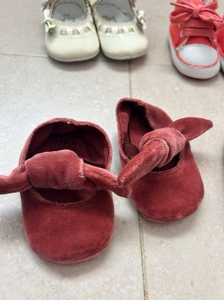 Lote Zapatos Bebé Niña