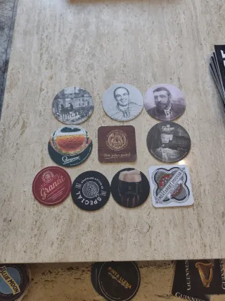 10 sottobicchieri per birra della Repubblica Ceca