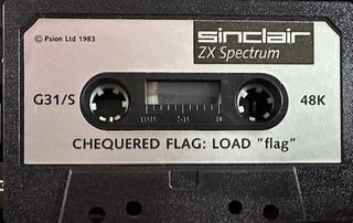 Chequered Flag ZX Spectrum - Sinclair