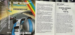 Chequered Flag ZX Spectrum - Sinclair