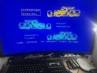 Chequered Flag ZX Spectrum - Sinclair