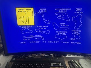 Chequered Flag ZX Spectrum - Sinclair