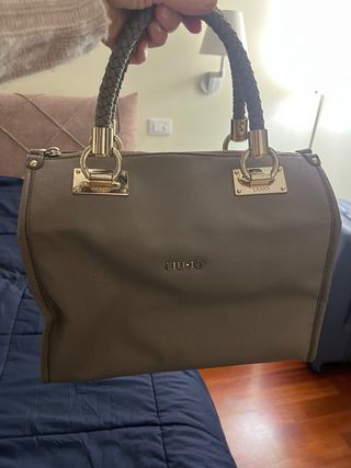 Borsa Liu Jo Beige e Oro