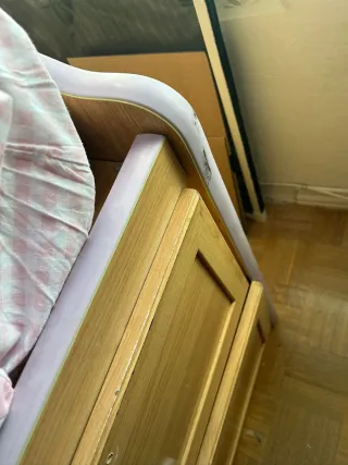 Cama nido con cajones madera