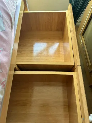 Cama nido con cajones madera