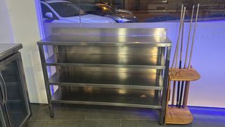 Estantería metálica de 3 baldas