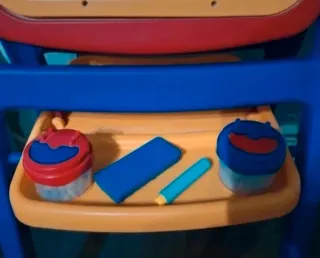 Pizarra infantil con silla