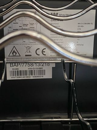 Vinoteca WhiteWestinghouse 24botellas