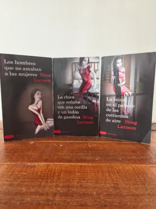 Trilogía completa Millennium de Stieg Larsson