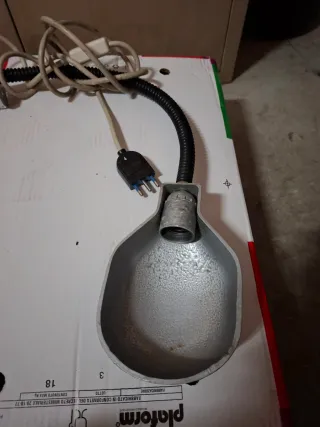 Lampada industriale anni 90