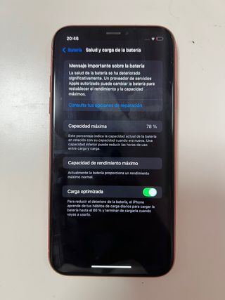 iPhone XR Coral Rosa