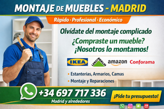 ikea montador de muebles manitas en madrid