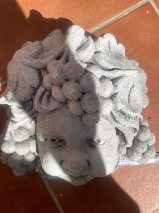 Escultura Ángel Piedra Jardín