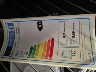 Horno Electrolux EOF4P46X Inox A+ 72L