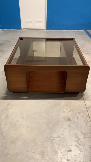 Mesa centro y esquinera madera maciza hecha a mano