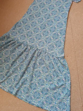 Vestido invitada estampado