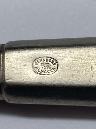 Antichi coltelli in alpaca