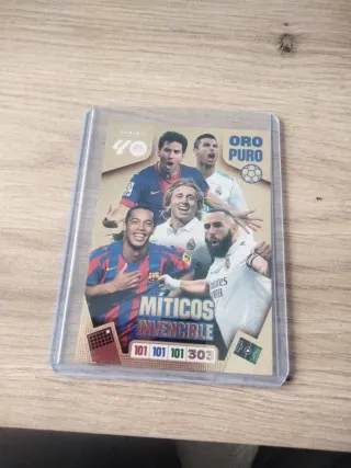 Cromo Panini Adrenalyn XL Oro Puro