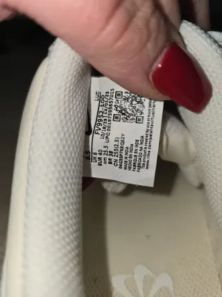 Zapatillas Nike Court Vision Low  crema Blanco