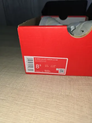 Zapatillas Nike Court Vision Low  crema Blanco