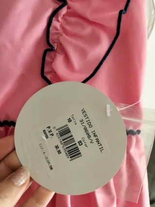 CON ETIQUETA! Vestidos Miranda Talla 10 años