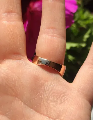 Anillo Chapado en Oro,  Unisex