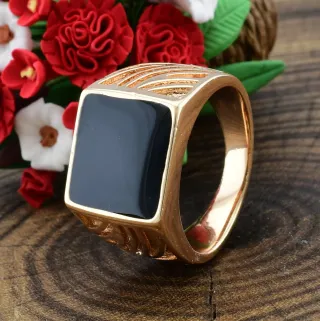 Anillo Chapado en Oro,  Unisex