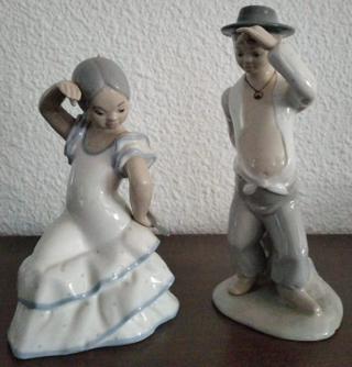 Pareja Figuras Zaphir (NAO/Lladró)