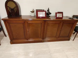 Conjunto muebles despacho en madera