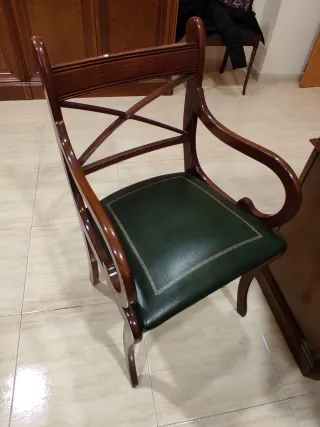 Conjunto muebles despacho en madera