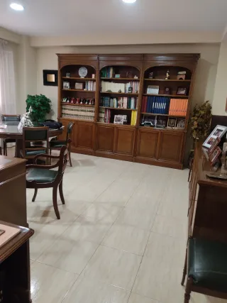 Conjunto muebles despacho en madera