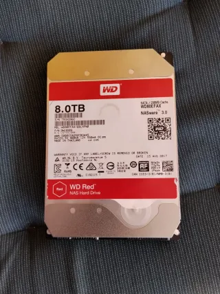 Disco Duro WD 8TB NASware 3.0