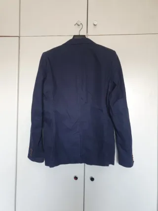 Blazer Tom Tailor Talla 50 Azul Hombre